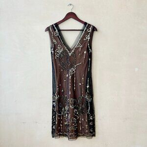 Jill Stuart Sequin Dress + Slip